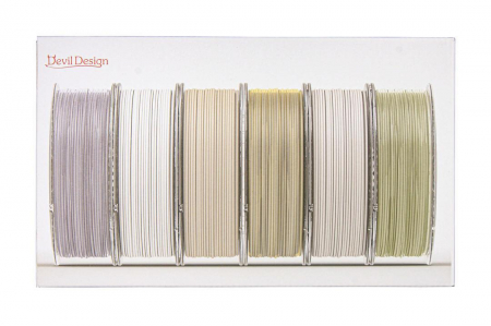 Set Filament Devil Design Pachet 6 Materiale x 0.33KG (Devil Design Startpack Multimaterial 1,75 mm, 6 x 0,33 kg), 1.98kg [1]