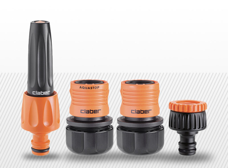 COMPONENTE INDUSTRIALE - Set stropit pentru furtun gradina 3/4" 8827