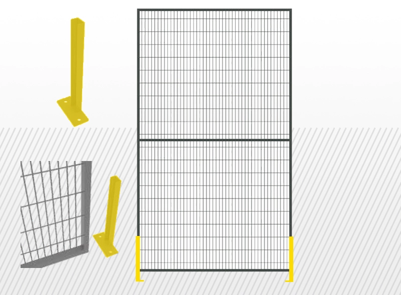 COMPONENTE INDUSTRIALE - Sistem de protectie basic simpleguard (variante multiple)