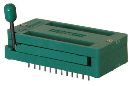 Electronice - Socket ZIF, 24 pini, demontabil