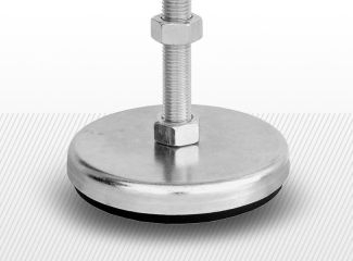 COMPONENTE INDUSTRIALE - Suport antivibratie din otel galvanizat GET TH (variante multiple)