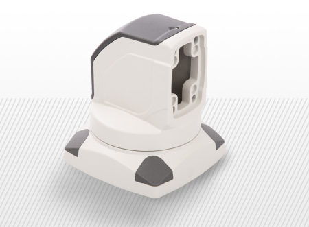 sisteme de brate suport sarcina redusa arm050 - Suport de sustinere seria 50 rotativ, cu unghi de 90° montata în partea de sus (ARM050.600)