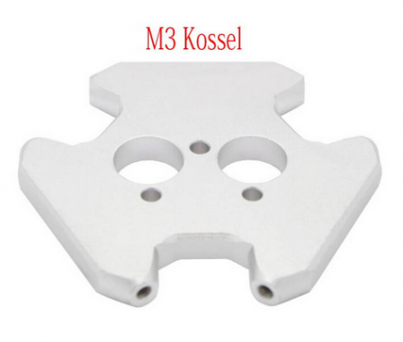 Accesorii Imprimante 3D si CNC - Efector delta aluminiu, dual head