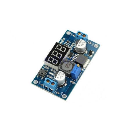 Electronica de putere - Sursa reglabila step down, LM2596, LED