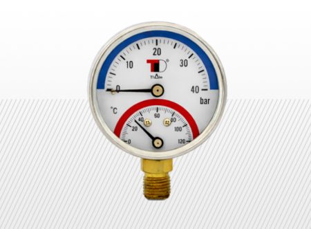 COMPONENTE INDUSTRIALE - Termomanometre (variante multiple)