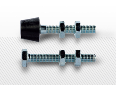 COMPONENTE INDUSTRIALE - Tija pentru clema neopren cu amortizor M4 AU139