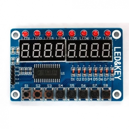 Tehnologie LED - TM1638 Keypad Module
