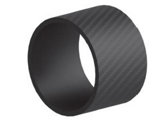 profiluri din aluminiu - Tub cu invelis de carbon (variante multiple)