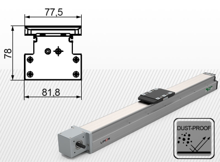 COMPONENTE INDUSTRIALE - Unitate liniara GTC 080-0150-D01