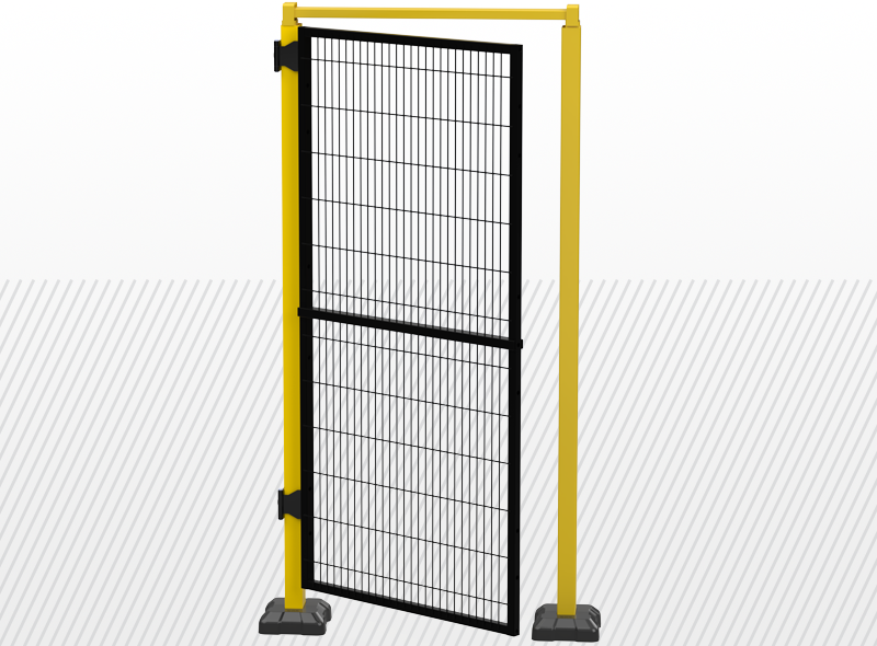 COMPONENTE INDUSTRIALE - Usi de acces pe balamale simple (variante multiple)