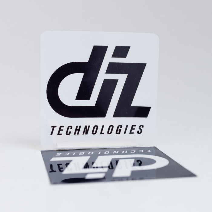 Sticker Transparent Pătrat [1]