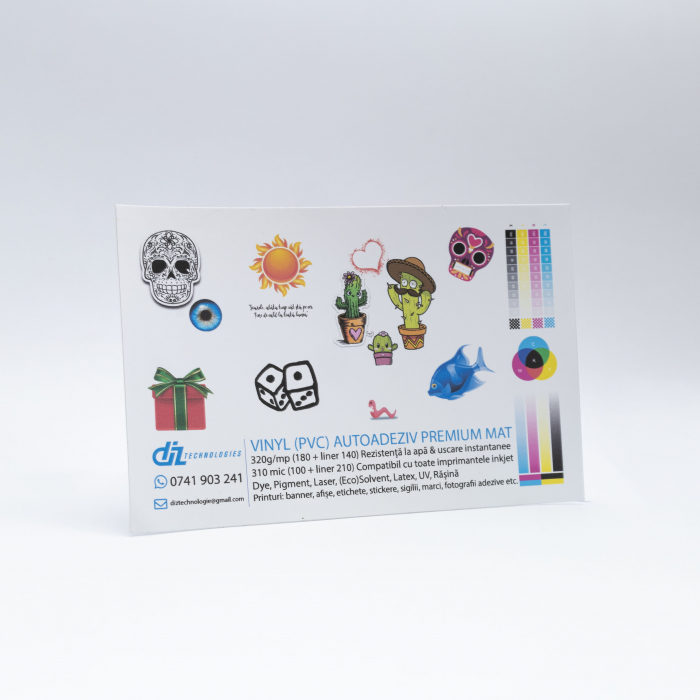 Sticker Vinyl Mat Pătrat [3]