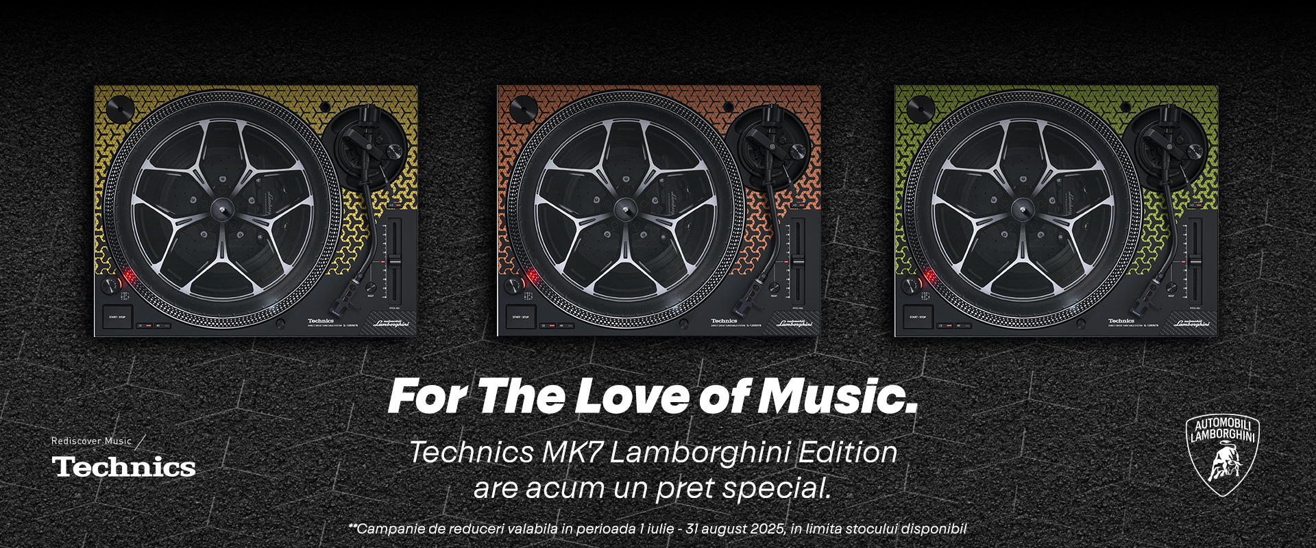 Technics x Lamborghini (Desktop)
