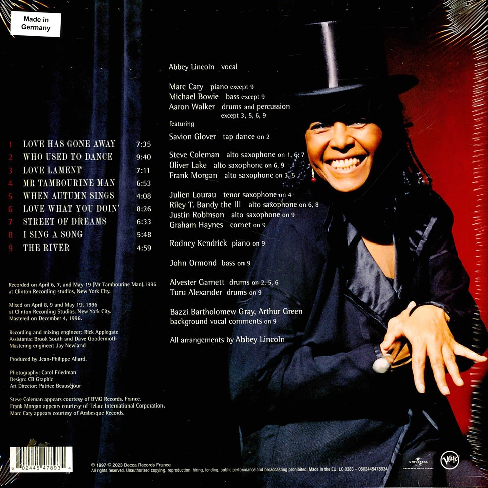 Abbey Lincoln - Who Used To Dance [2]