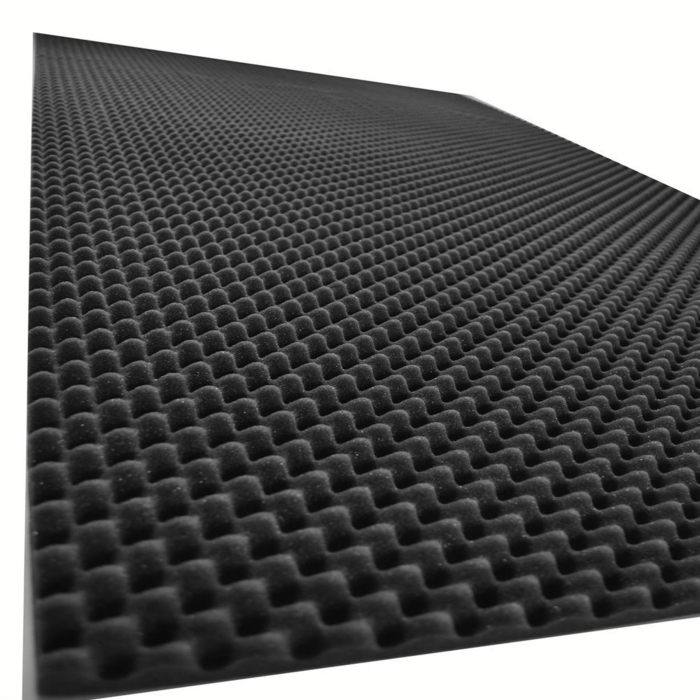 Adam Hall Eggbox Foam grey 2000 x 1000 x 50 mm [4]