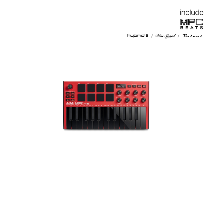 Akai MPK Mini Mk3 Red [2]
