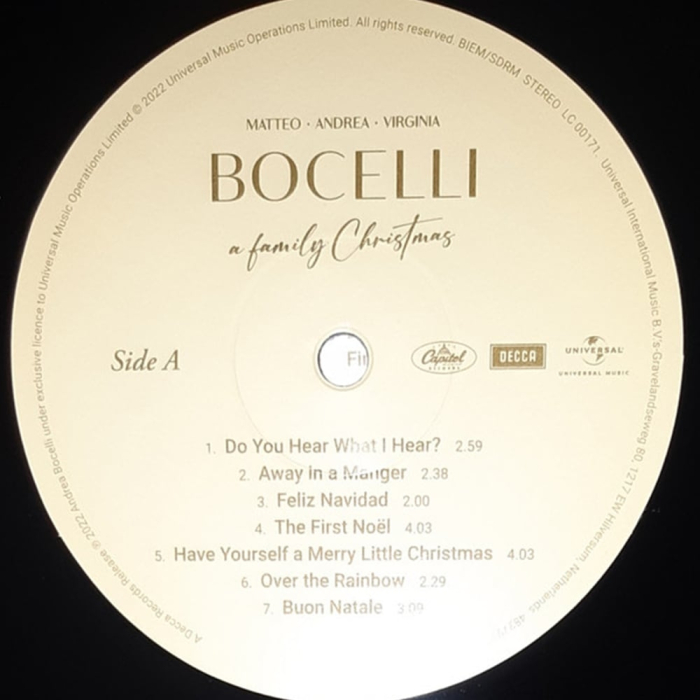 Andrea Bocelli, Matteo Bocelli, Virginia Bocelli - A Family Christmas [4]