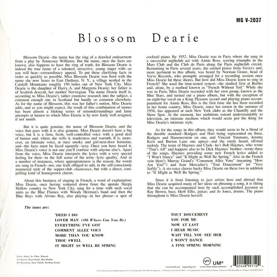 Blossom Dearie - Blossom Dearie [2]