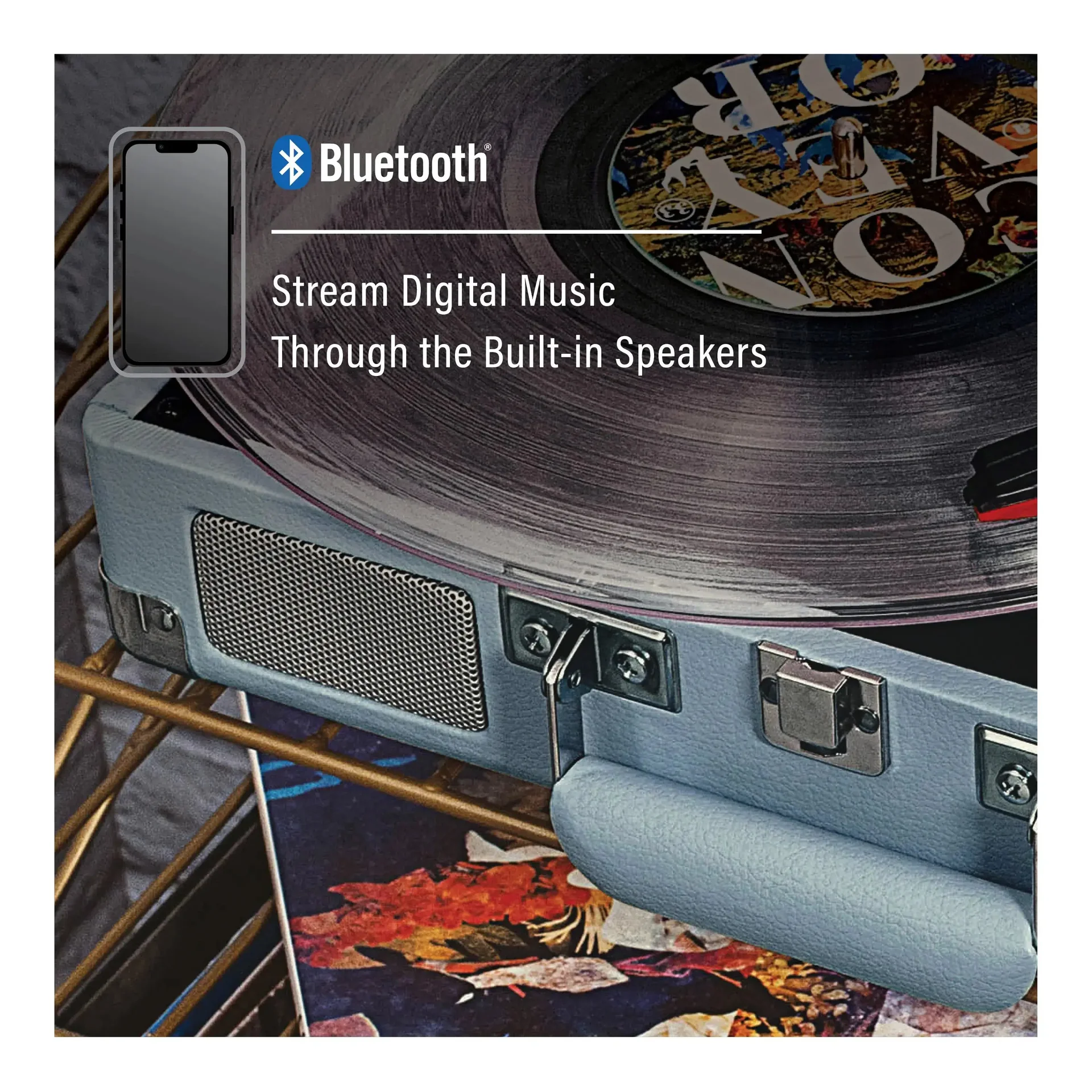 Crosley Cruiser Plus 2-Way Bluetooth - Tourmaline [4]