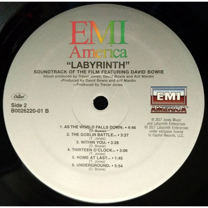 David Bowie, Trevor Jones Labyrinth (From The Original Soundtrack Of The Jim Henson Film) [4]