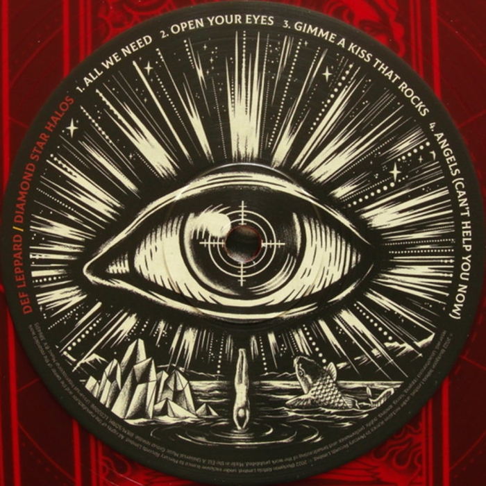 Def Leppard - Diamond Star Halos (Yellow / Red) [3]