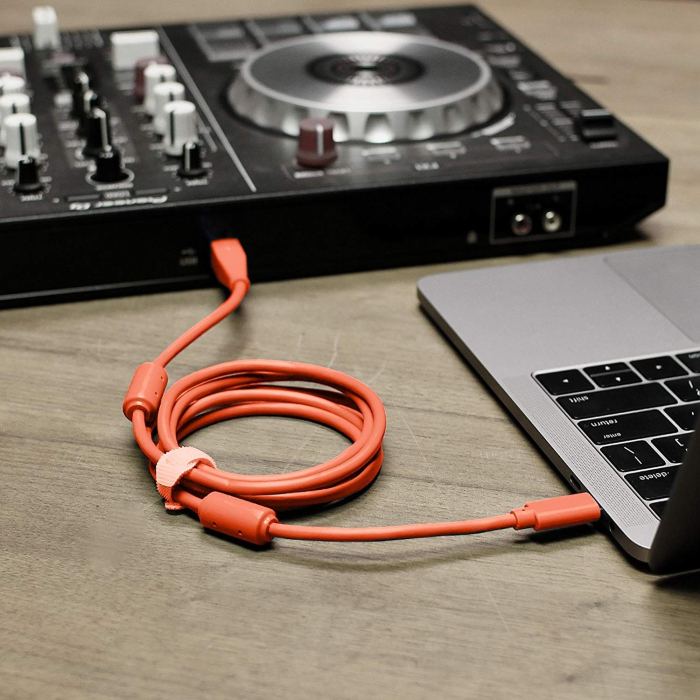 DjTechTools Chroma Cable USB C (neon orange) [2]