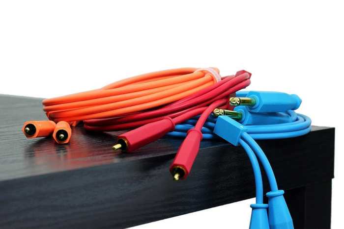DjTechTools Chroma Cables Audio RCA to RCA Stereo (red) [8]