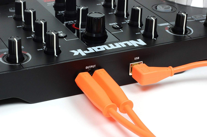 DjTechTools Chroma Cables Audio RCA to RCA Stereo (red) [3]