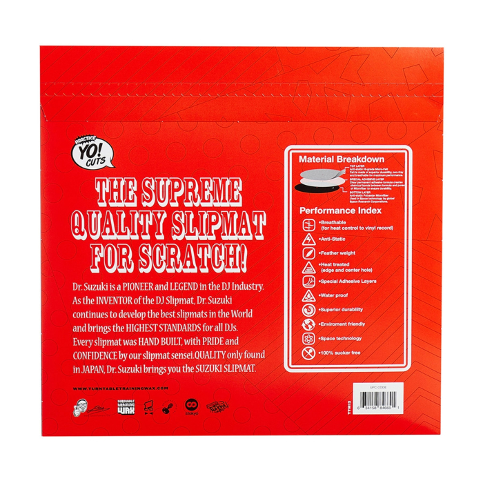 Dr Suzuki 12 inch slipmats w/ slipsheets - Grey (TTW edition) [4]