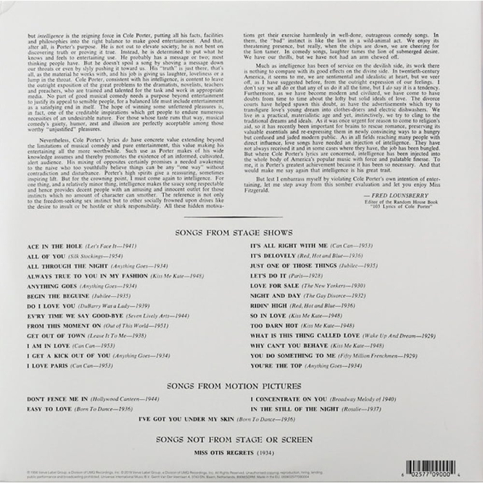 Ella Fitzgerald - Sings The Cole Porter Song Book [2]