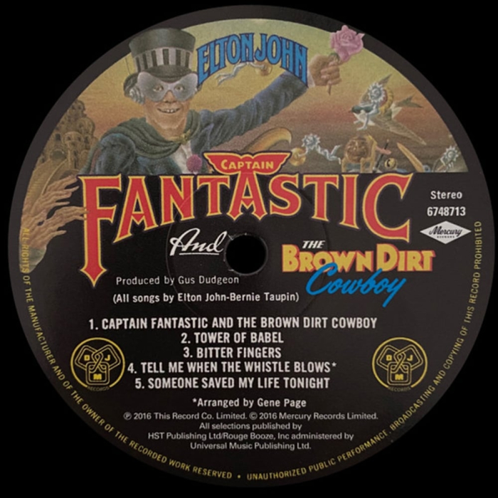 Elton John - Captain Fantastic And The Brown Dirt Cowboy [5]
