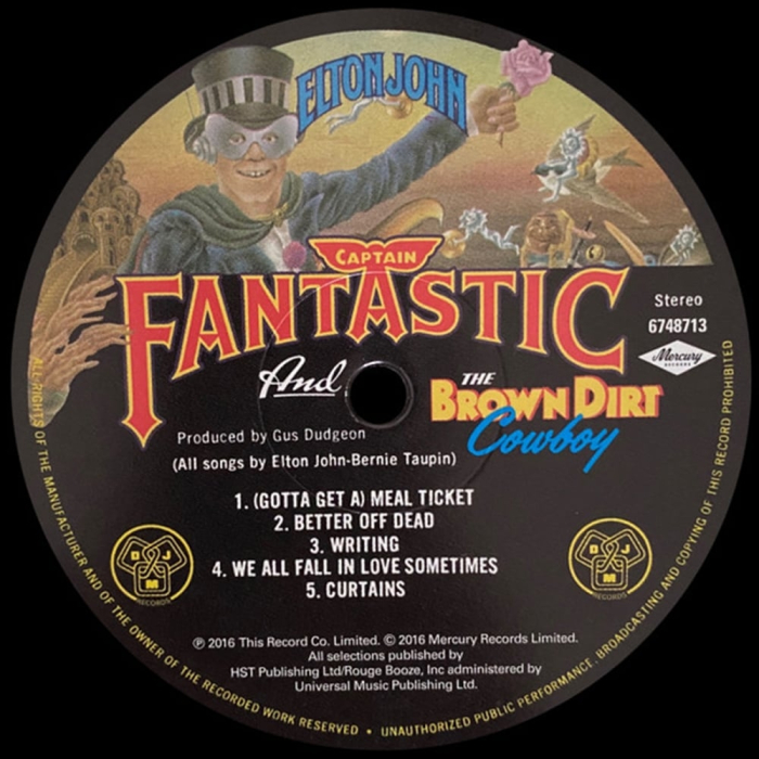 Elton John - Captain Fantastic And The Brown Dirt Cowboy [4]