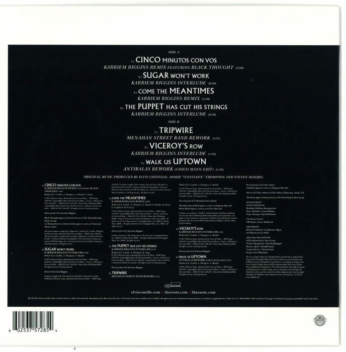 Elvis Costello And The Roots - Wise Up: Thought (Remixes & Reworks 2013) (Number Two) [2]