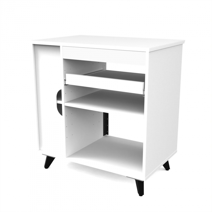 Glorious Modular Side Rack White [4]