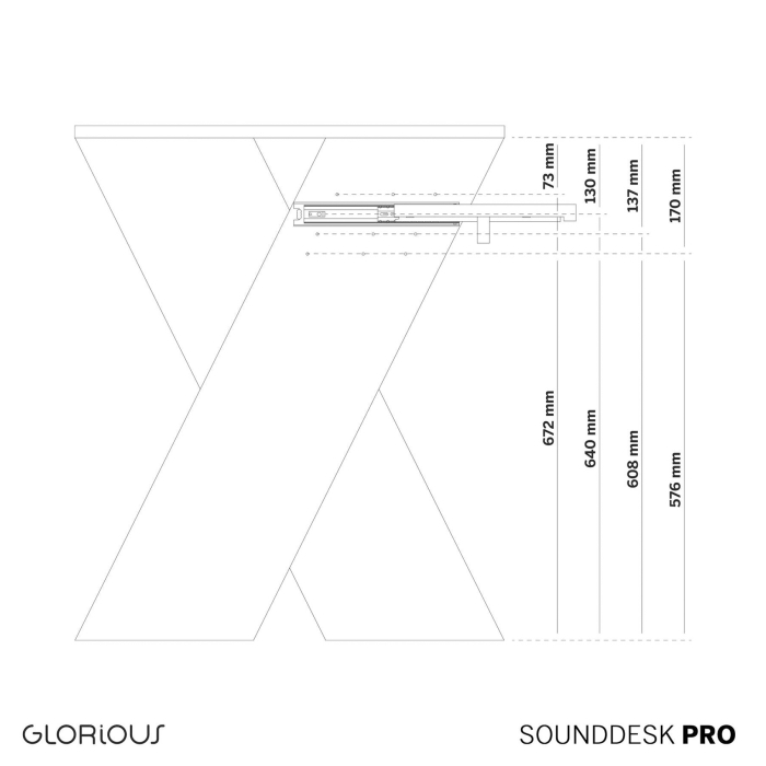 Glorious Sound Desk Pro Black [8]