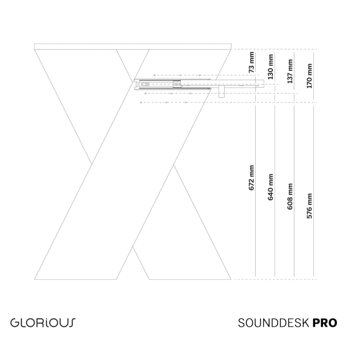 Glorious Sound Desk Pro Walnut [9]