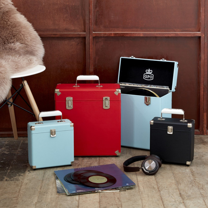 GPO 12 inch Vinyl Case - Blue [5]