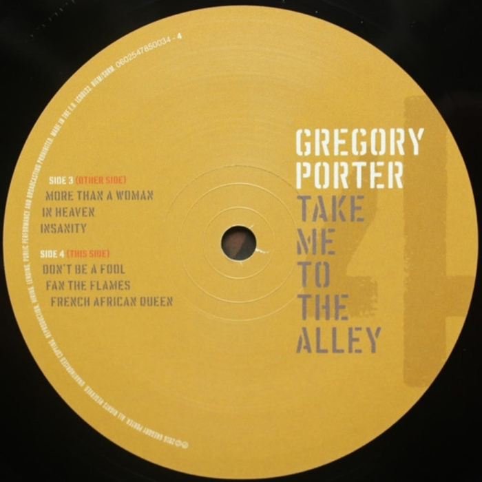 Gregory Porter - Take Me To The Alley [3]