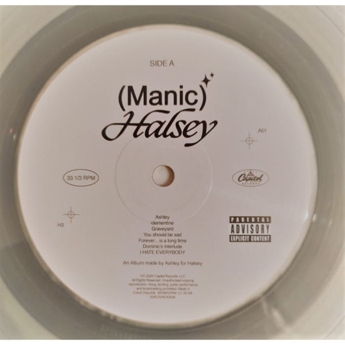 Halsey - Manic (Clear Milky) [3]