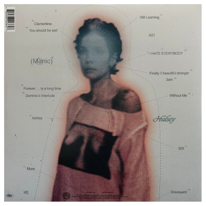 Halsey - Manic (Clear Milky) [2]