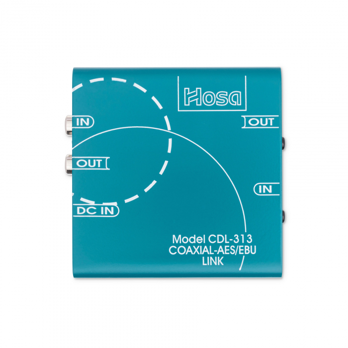 Hosa CDL-313 Digital Audio Interface, S/PDIF Coax to AES/EBU [5]