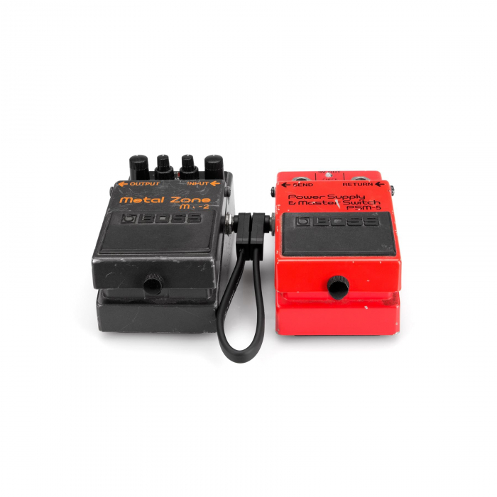 Hosa CFP-112 - Cablu Patch Pedalboard Chitara, Molded Low-profile Right-a - 0.3m [5]
