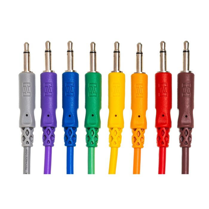 Hosa CMM 815 - Set 8 Cabluri Jack 3.5mm Tata la Jack 3.5mm Tata Mono - 0.15m [3]