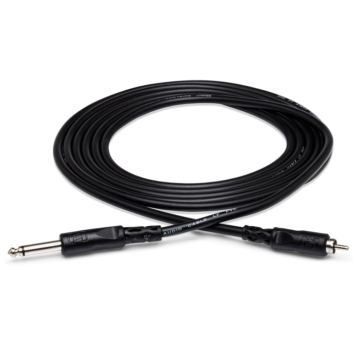 Hosa CPR 103 - Cablu Jack 6.35mm Tata Mono la RCA Tata - 0.9m [2]