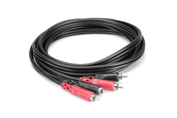 Hosa CRA 201 - Set Cabluri RCA la RCA Tata - 1m [2]