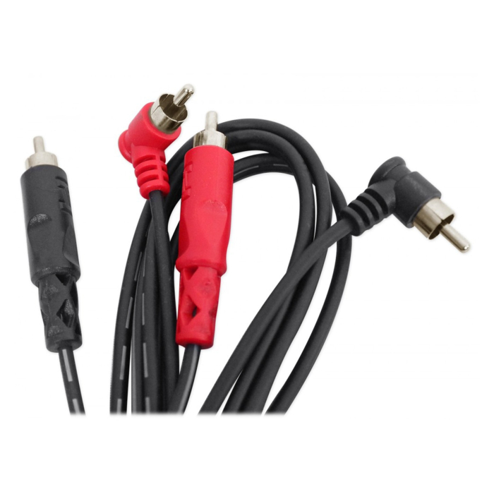 Hosa CRA 201R - Set Cabluri RCA Tata 90 grade la RCA Tata - 1m [6]