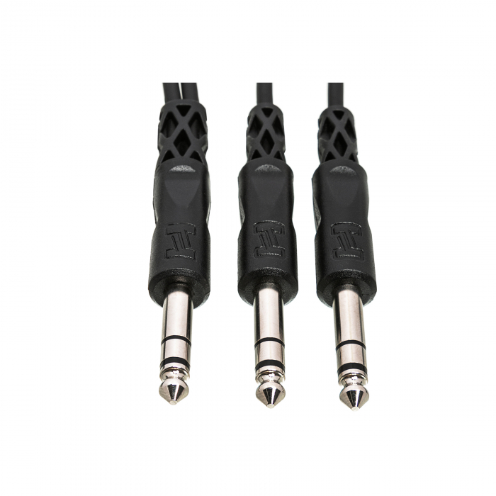 Hosa CYS 105 - Cablu Jack 6.35mm Tata Stereo La 2 x Jack 6.35mm Tata Stereo - 1.5m [3]