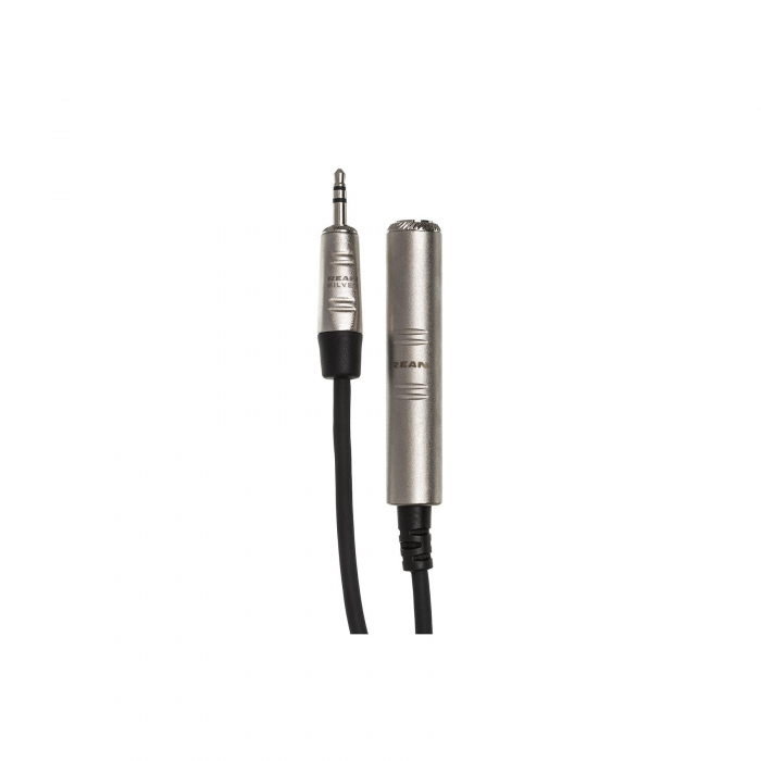 Hosa HXSM-005 - Adaptor de casti Jack 6.35mm Mama Stereo la Jack 3.5mm Tata Stereo - 1.5m [2]