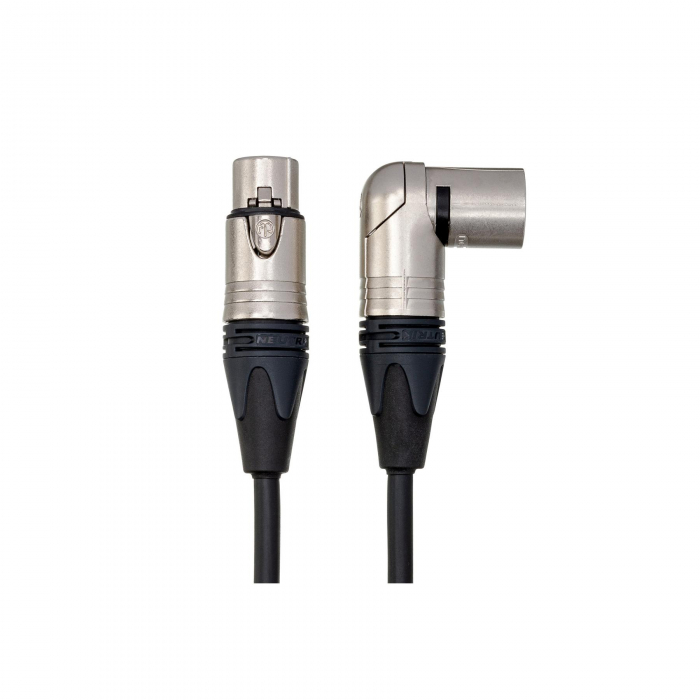 Hosa MXX-001.5SR - Cablu microfon Camcorder, XLR Tata 90 grade la XLR Mama - 0.45m [2]