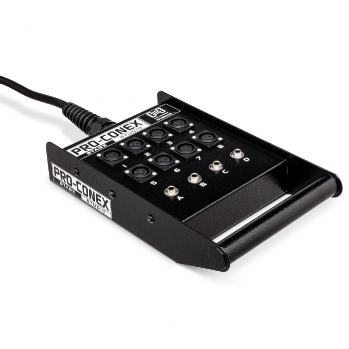 Hosa SH-8X4-25 - Stage Snake 8 x XLR, 4 x Jack 6.35mm - 7.6m [3]